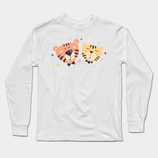 Cute Tigers Long Sleeve T-Shirt